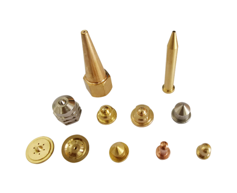 Glue nozzle integration